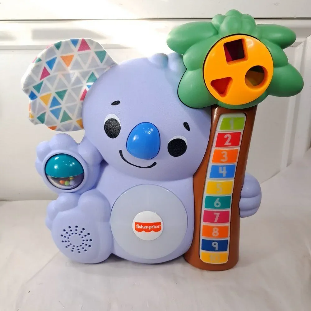 Fisher Price LINKIMALS Counting Koala‎ numbers shapes music Lights Colors sounds